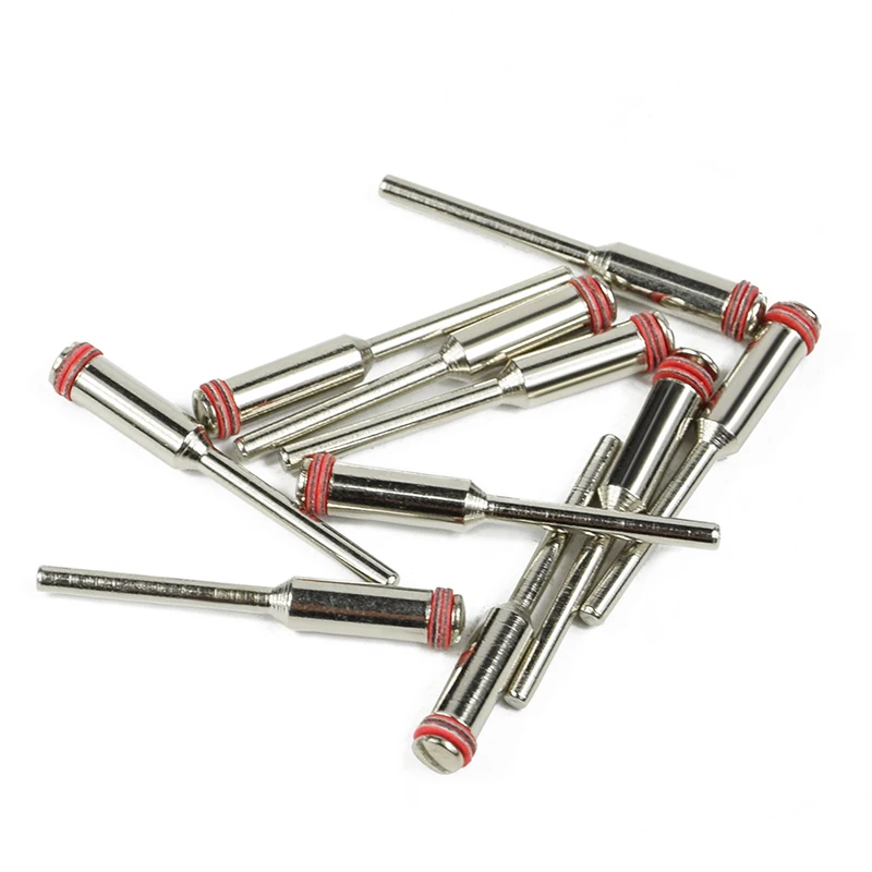 10Pcs/Set 3.0Mm Handle/Steel Screw Mandrel Shank Cutter-Off Holder Rotary Accessories Tools | Инструменты