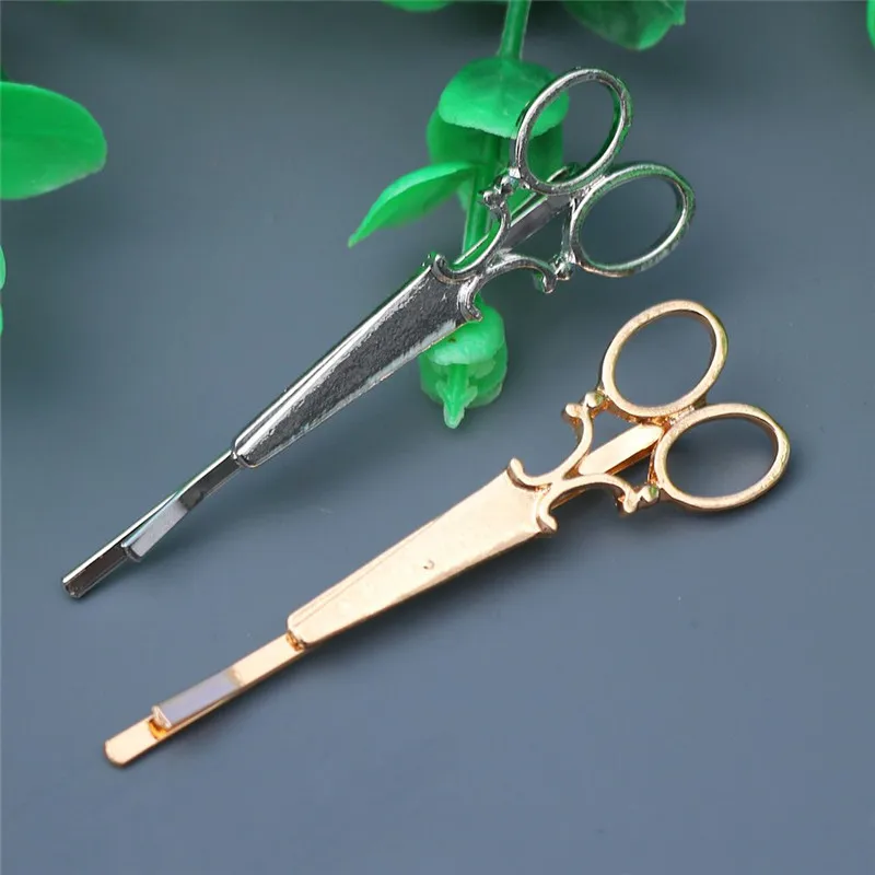 Горячая Распродажа милая лучшая девушка в форме ножниц BP Bobby Pin элегантная