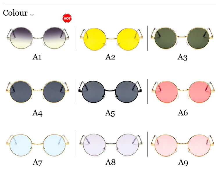 Солнцезащитные очки в стиле стимпанк женские винтажные солнцезащитные