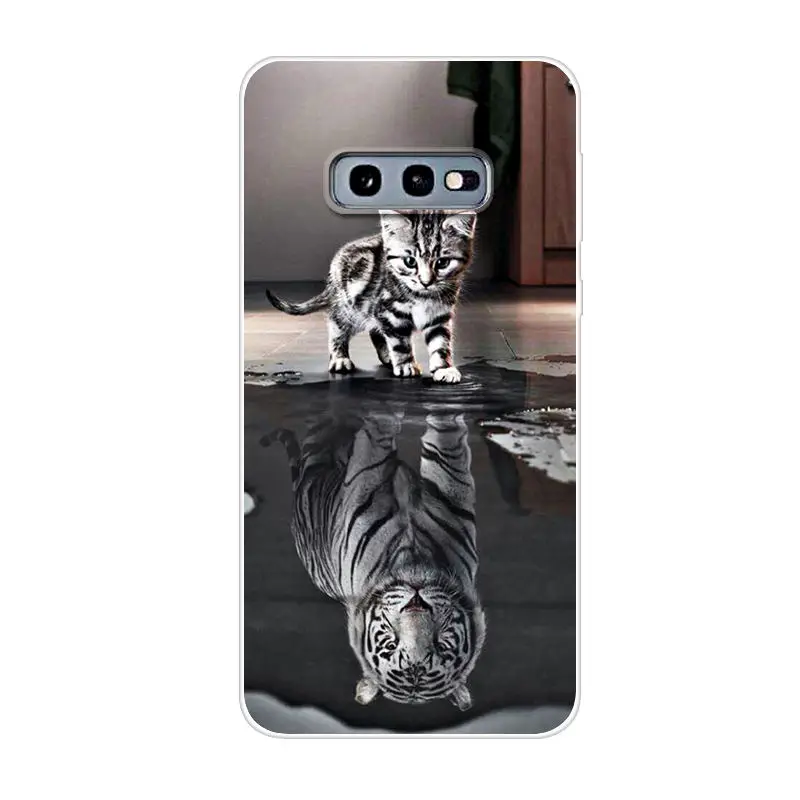 Силиконовый чехол для Samsung Galaxy S10e защитный из ТПУ S 10e G970F G970 SM M970F|Бамперы| |