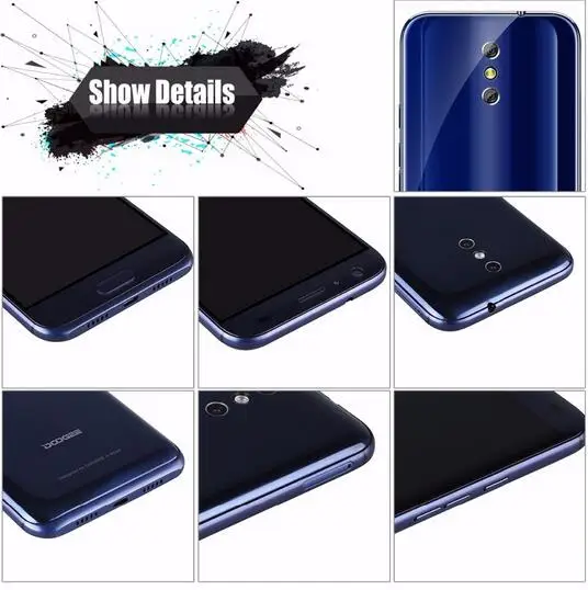 DOOGEE BL5000 смартфон двойной 13.0MP Cam Android 7 0 5050 мАч 12V2A Быстрая зарядка 5 &quotMTK6750T