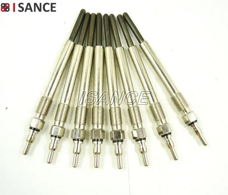 ISANCE Powerstroke Turbo Diesel Glow Plug Set F4TZ12A342BA ZD11 For Ford Pick Up Econoline E-250 E-350 F-250 F-350 F450 F550 | Автомобили