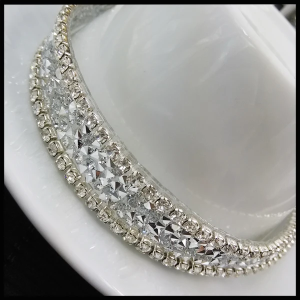 Бесплатная доставка свадебная Обрезка Стразы с кристаллами 1/2/5 ярдов/Лот