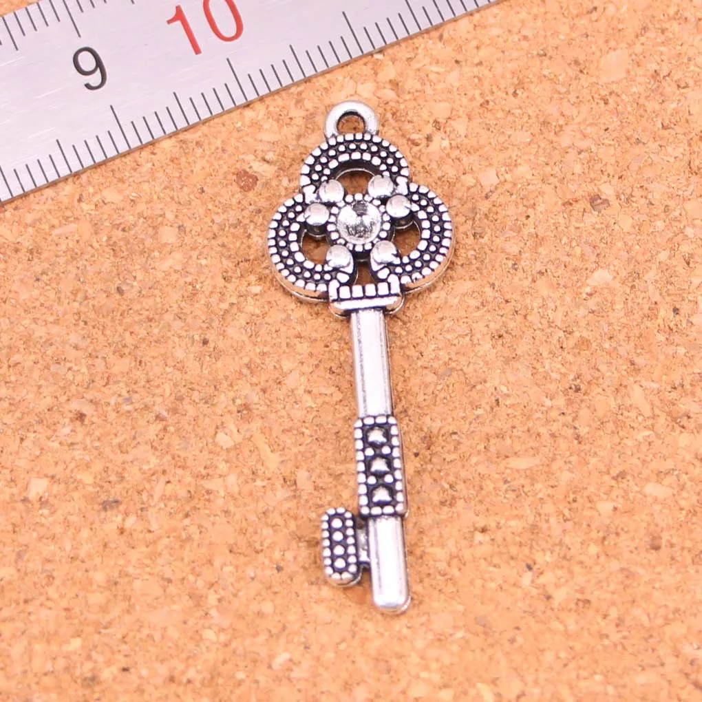 Винтажные посеребренные подвески в виде скелета для ключей 41 шт. | Украшения и