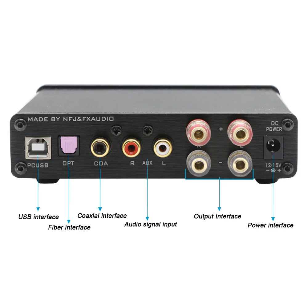 FX-Audio D302PRO DSP чистый цифровой усилитель звука усилители HIFI аудио