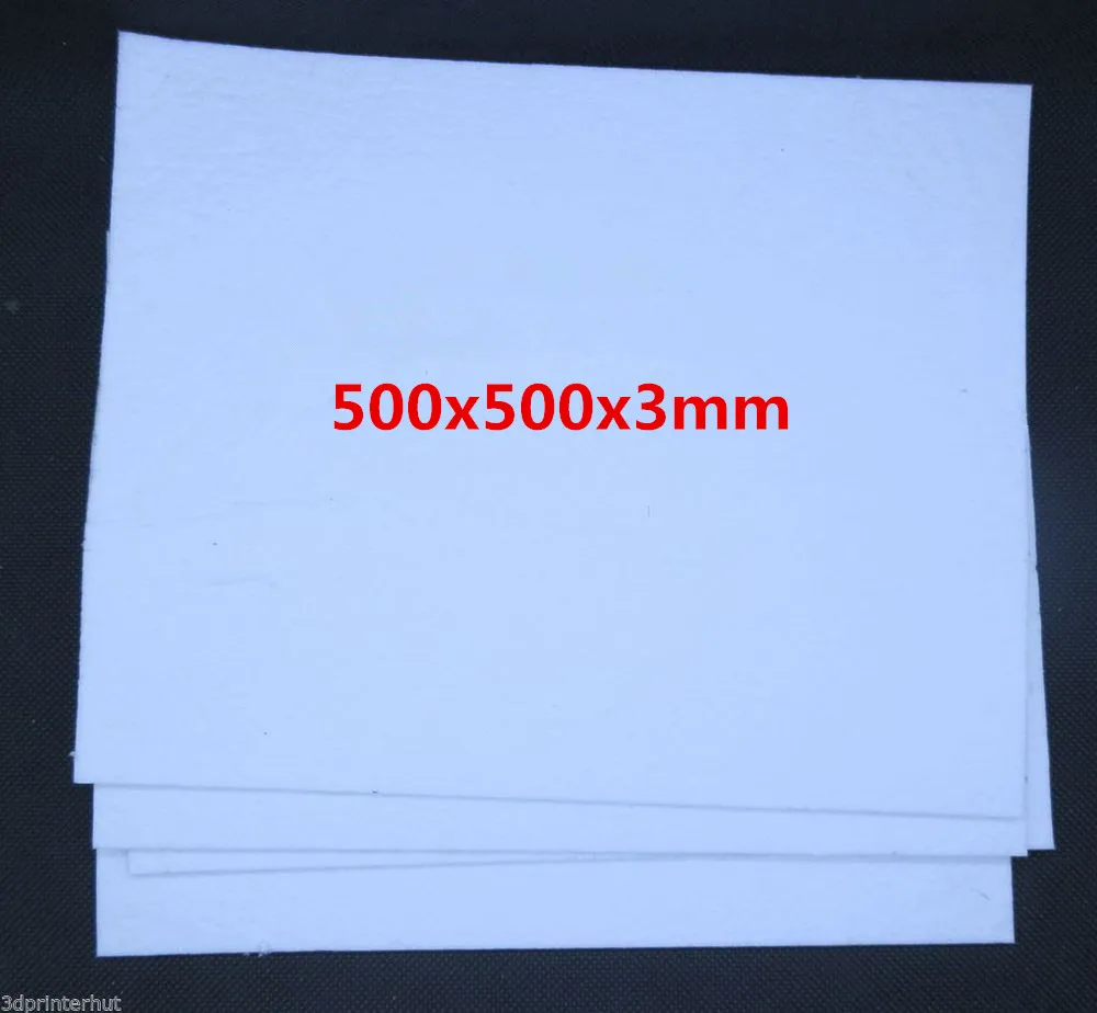 Коврик для подогрева 3D принтера Funssor толщина 3 мм 500x500 мм|plate|plate printer |