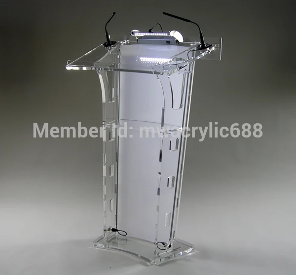 Бесплатная доставка HoYode Monterrey акриловый подиумный лектор|lectern|lectern pulpitlectern podium |