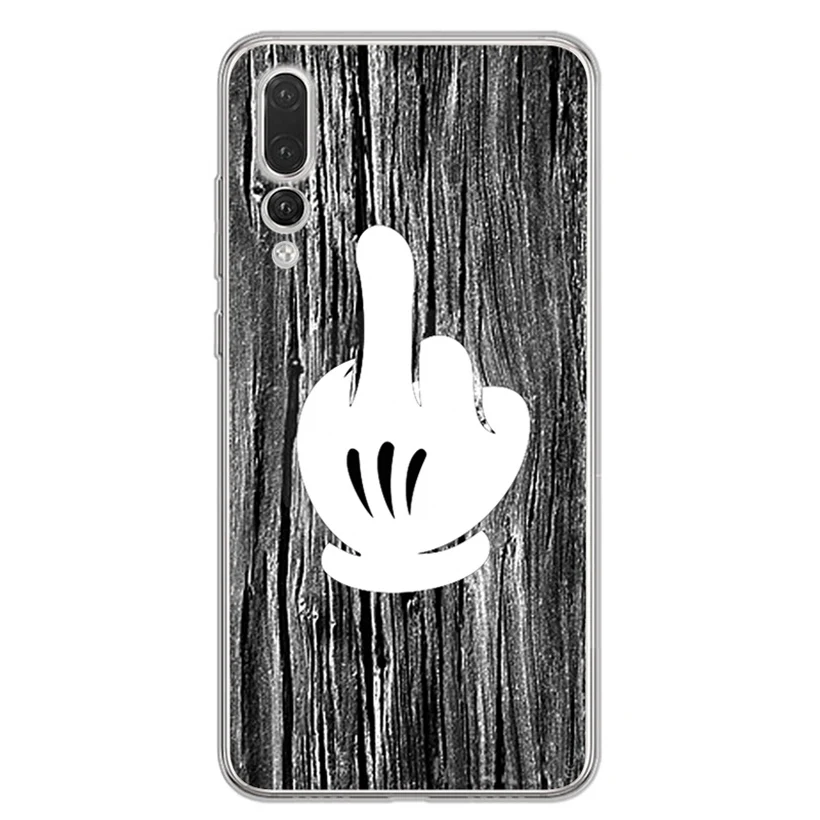 Чехол для Huawei Honor 7A 8A 8X 8C 9 10 Mate 20 P9 P10 lite/P8 Lite Y5 II Nova 3 мягкий чехол из ТПУ с рисунком