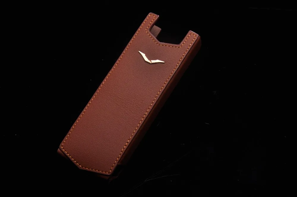 Роскошный прямой чехол из натуральной кожи в деловом стиле для Vertu Signature S CEO 168, полностью защитный чехол для мобильного телефона