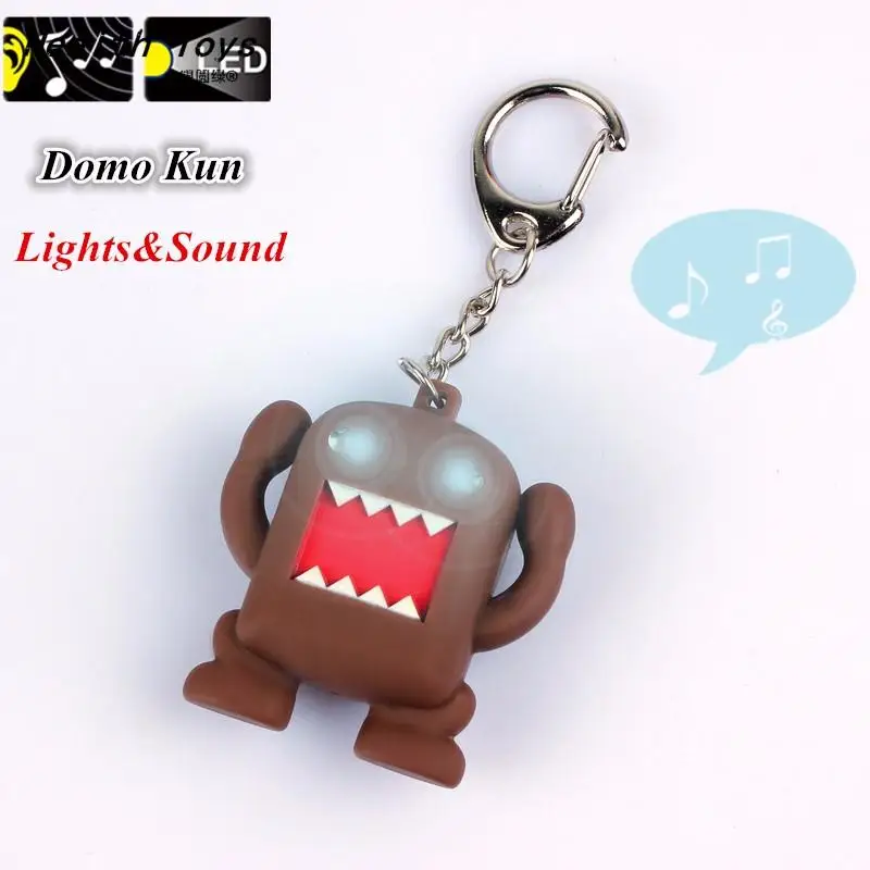 Так здорово! Ультра яркий светодиодный милый мини Domo kun фигурка игрушки фонарик