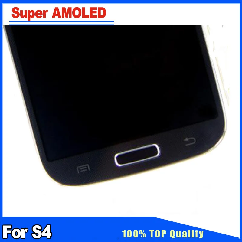 Синий белый для samsung Galaxy S4 i9505 i9500 i337 Super AMOLED ЖК-дисплей Дисплей Сенсорный экран