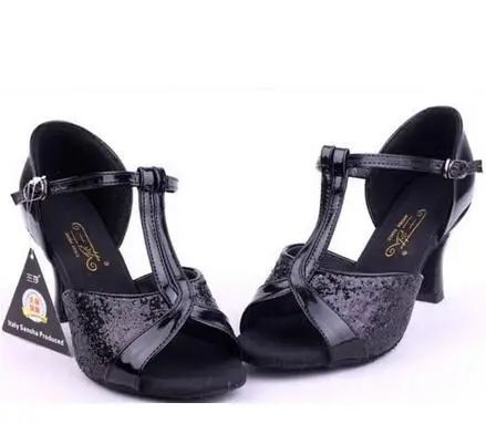 Женские туфли для бальных танцев серебристые золотистые черные латинских танго