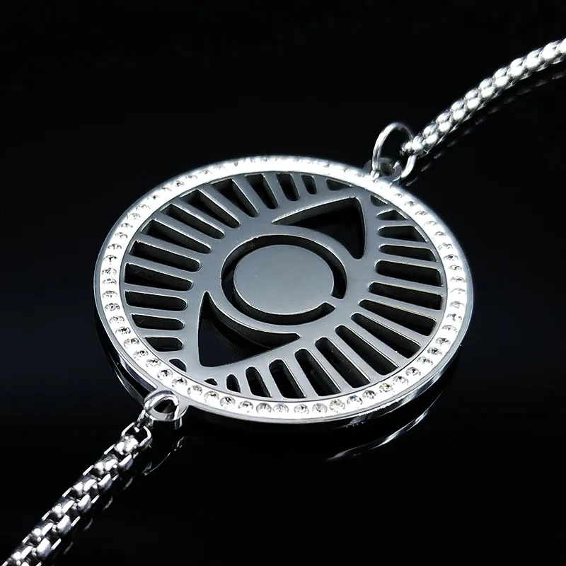 2021 модные ожерелья из нержавеющей стали с кристаллами для женщин длинная