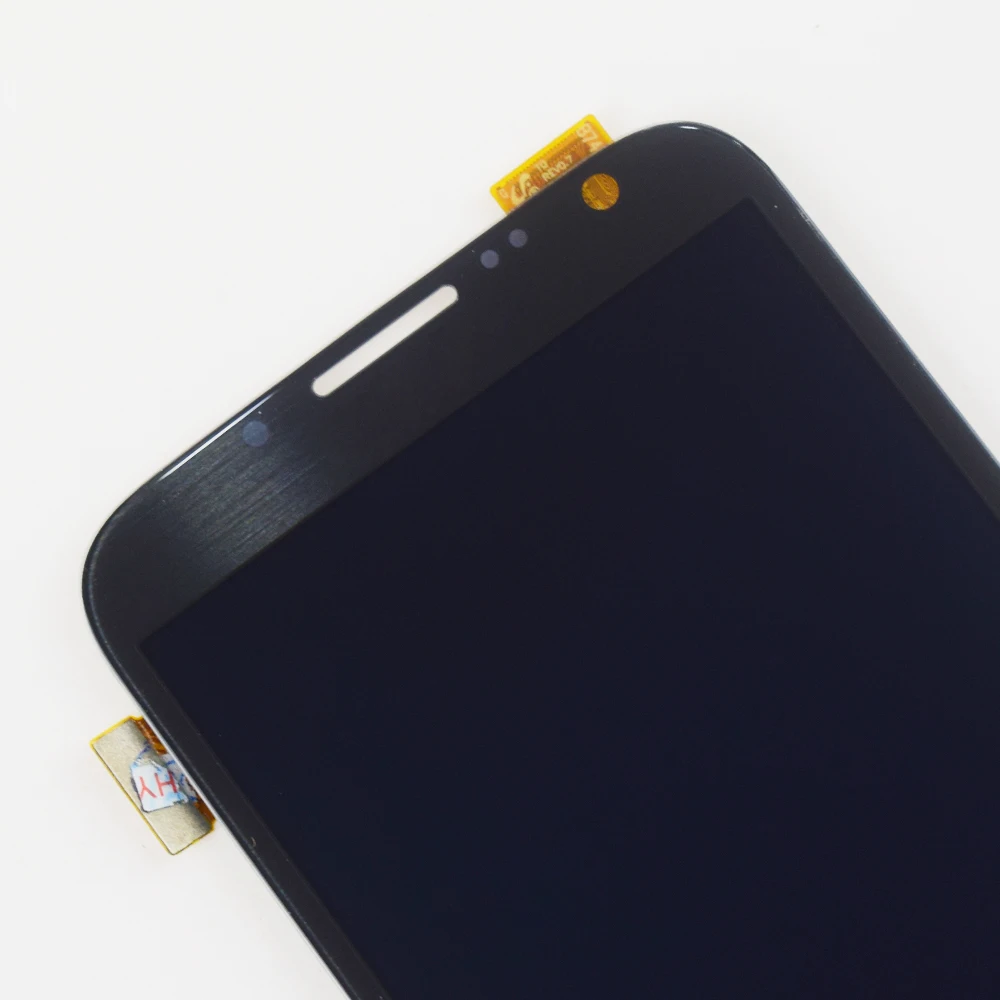 Серый/белый для samsung Galaxy Note 2 N7100 сенсорный экран дигитайзер Sesnsor панель Стекло + ЖК