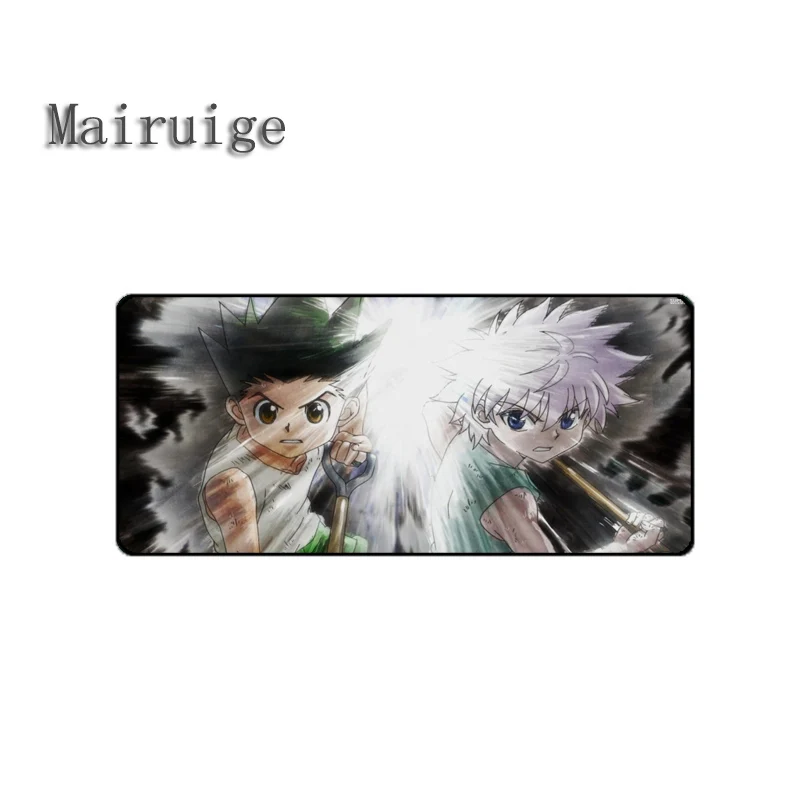 

Mairuige Hot Selling Anime Hunterxhunter Game Mousepad Images Printing Gaming Mouse Pad Mat Overlock Pc Notebook Table Mat Diy