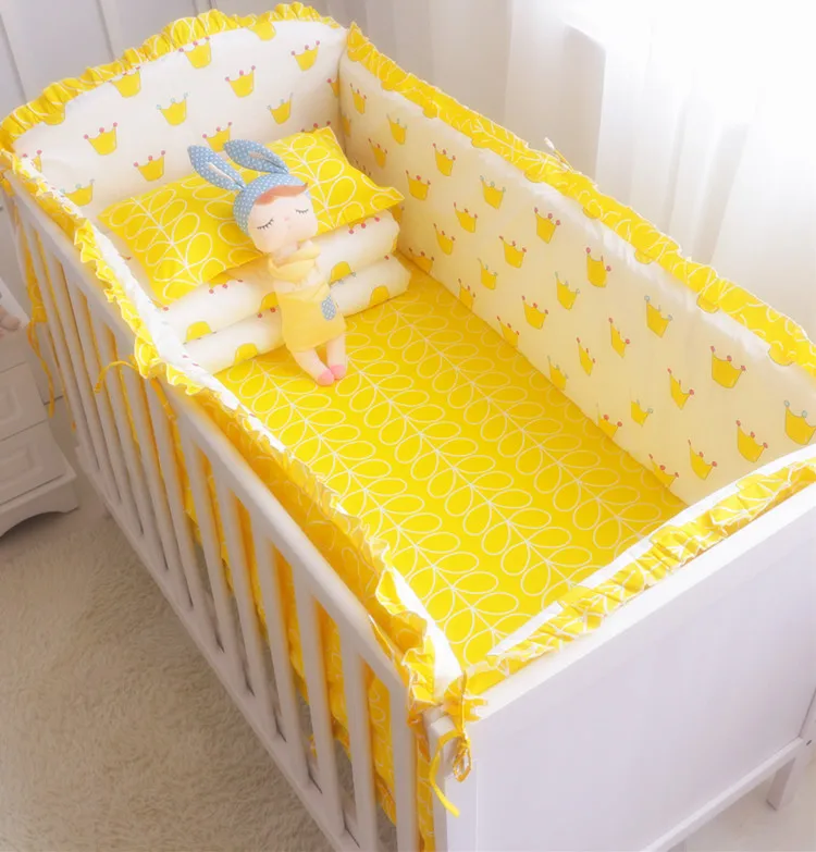 Детская кроватка бампер для детской кроватки 6 дюймов|Амортизаторы| |