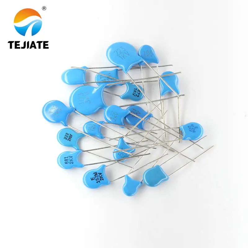 20pcs High voltage Ceramic Capacitor 3KV 5PF 10PF 15PF 20PF 22PF 27PF 30PF 47PF 56PF 100PF 220PF 1NF 2.2NF 3.3NF 4.7NF 10NF | Электронные