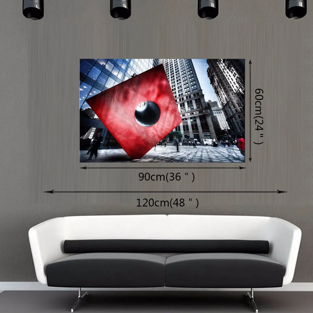 1 панельная Картина на холсте лес и закат Солнечный свет осенний современное