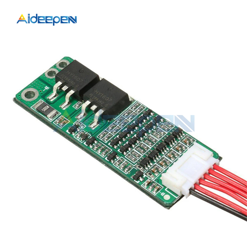 Защитная плата для зарядного устройства 18650 литиевый аккумулятор BMS 18 в 21 В 60*23