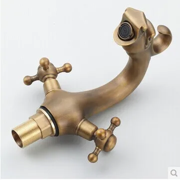 Дракон кран Античная раковина смеситель ванная бронза Китай | Обустройство дома