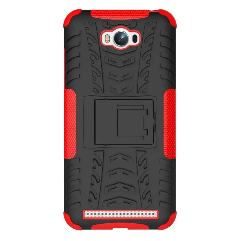 Роскошный Ударопрочный силиконовый чехол из ТПУ + жесткий для Asus Zenfone Max ZC550KL 5