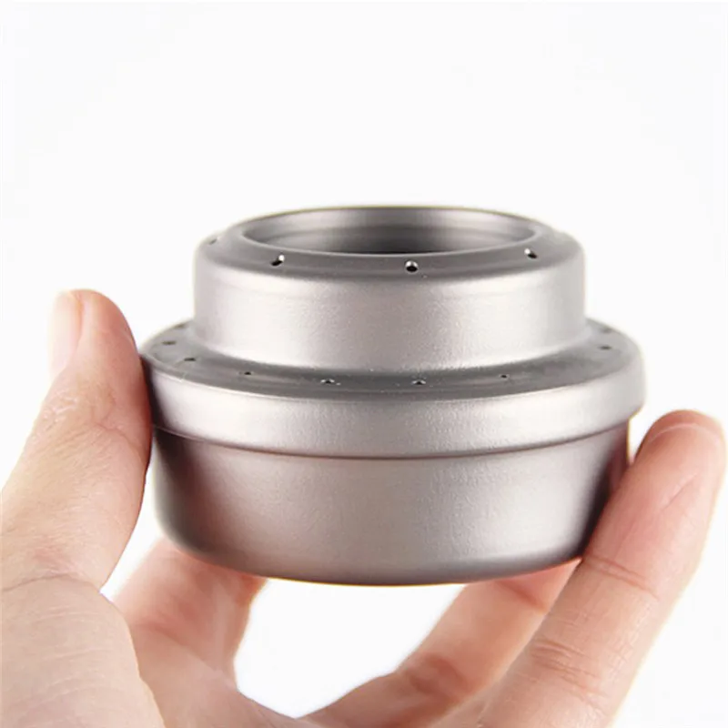 Уличная портативная титановая спиртовая плита уличная духовая для кемпинга и