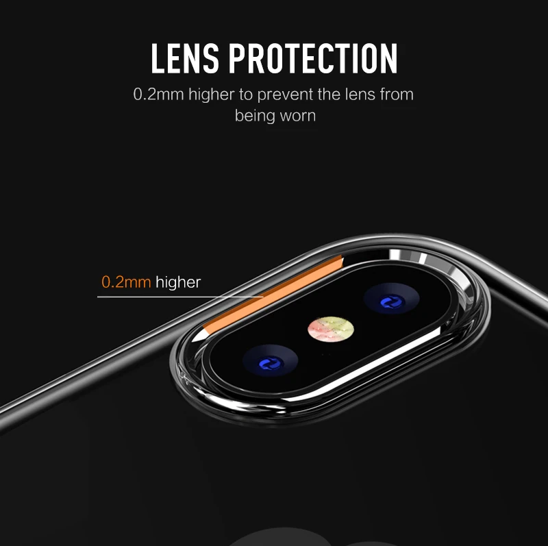 Чехол на айфон 7 Для чехол на айфон xr чехол на айфон 7 чехол на айфон 6 Для iphone 7 Чехол для iphone X 6 8 плюс Чехол для iphone Xs Max XR прозрачный Watanabe тонком тонкий Вернуться ТПУ чехол