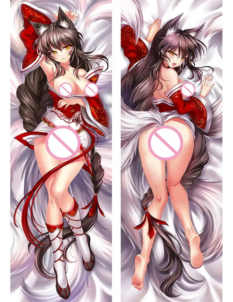 Ноября обновление популярной игры персонажи Аниме Сексуальная девушка ahri& Сона Buvelle наволочка тело наволочки