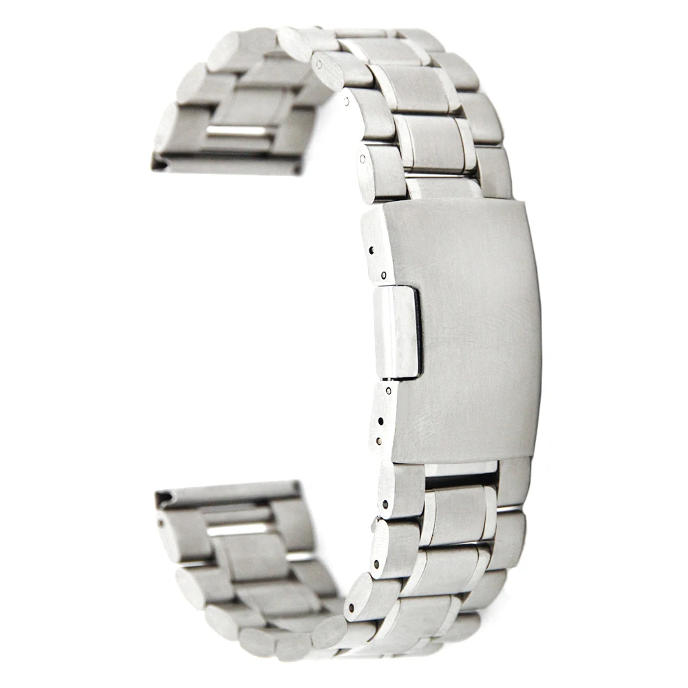 Stainless Steel Watch Band 18mm for Asus Zenwatch 2 Women WI502Q Metal Strap Wrist Loop Belt Bracelet Black Rose Gold Silver