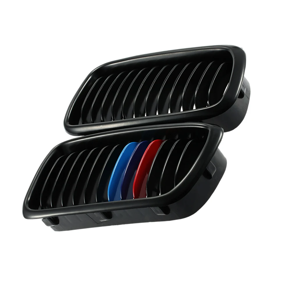 1 пара для BMW 7 серии E38 седан 1999-2001 матовый черный M-color Передняя почечная