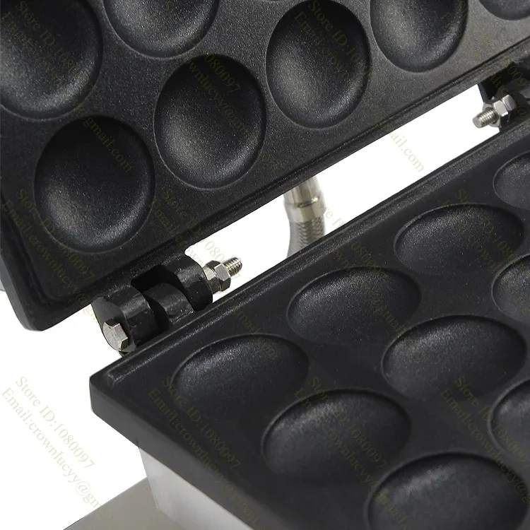 Коммерческий 110 v 220 v Электрический 25 pcs голландское печенье мини блинница железная вафельница машина форма для гриля плиты и дозатор