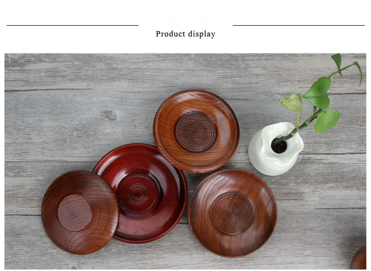 Round Solid Wood Cup Mat Heat Insulation Pad Coffee/Tea Holders High Quality Hand-Made Placemat for Home/Restaurant/Hotel | Дом и сад