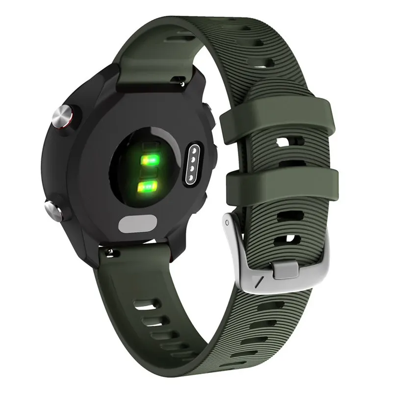 Модный спортивный ремешок для часов Garmin Forerunner мягкий силиконовый сменный
