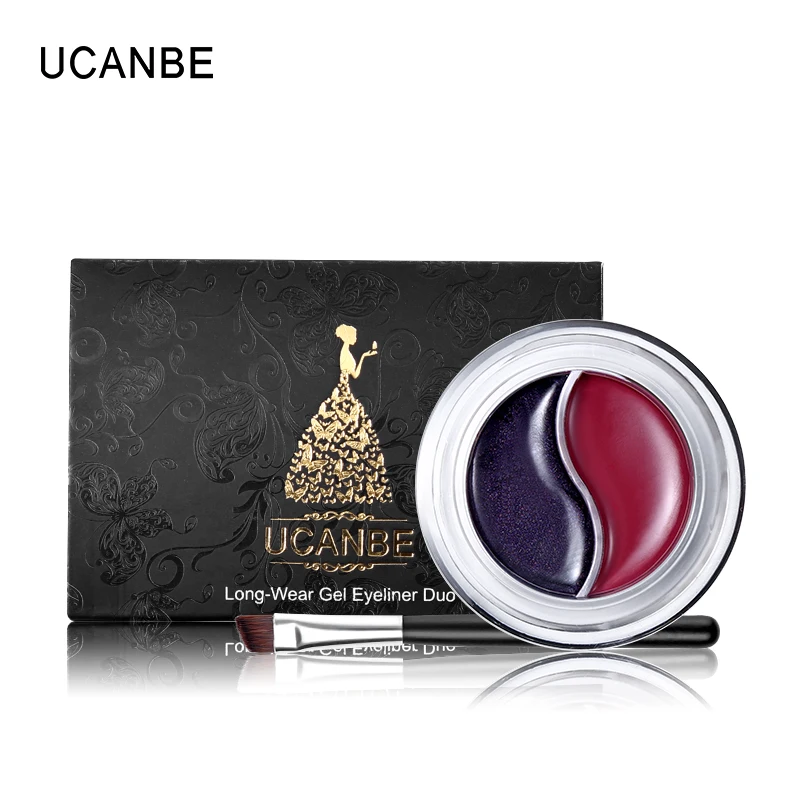 Водостойкая Подводка для глаз UCANBE Pro быстросохнущая матовая глаз|eye liner makeup|gel