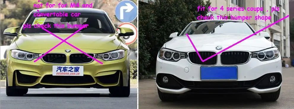 F32 углеродное волокно задний багажник спойлер крыло для BMW 4 серии купе 2 дверь 2014