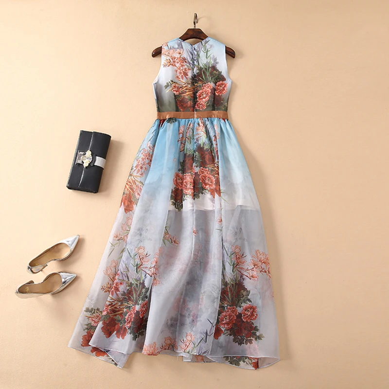 Высокое качество Новая мода 2020 дизайнерское подиумное Платье женское без