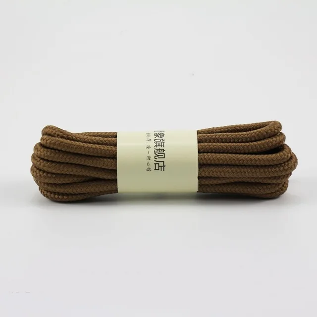 light brown 1 пара нейлоновых шнурки без завязок металлические запирающиеся круглые шнурки кроссовки ленивый Эластичный шнурок - Цвет: light brown