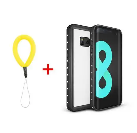 white Чехол для samsung Galaxy S8 S9 S9Plus водонепроницаемый противоударный чехол для samsung S8 Plus S9 Plus Note 8 для iPhone X водонепроницаемый - Цвет: white