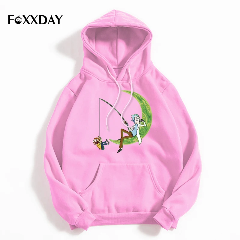 Осень Хип-хоп крутая Толстовка Рик Морти толстовка модная брендовая одежда толстовки с персонажами мужские пуловеры толстовки