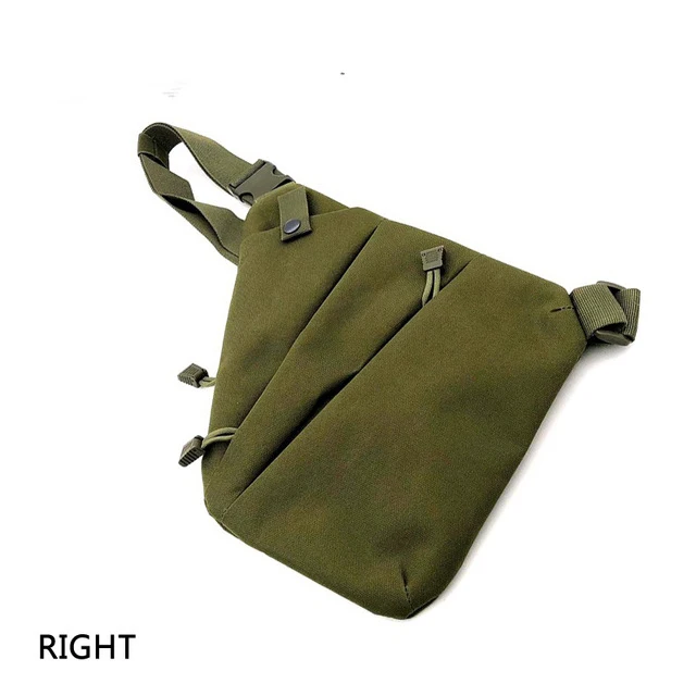 Right Olive Drab Outddor Спортивная Сумка Многофункциональная подмышка телефон Burglarproof сумка на плечо цифровое хранение тактическая пушка посылка - Цвет: Right Olive Drab