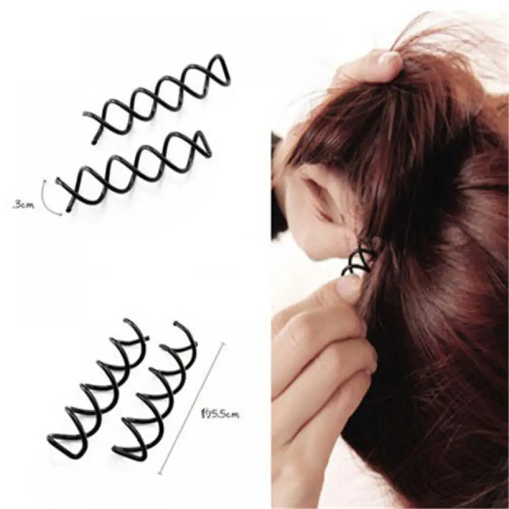 

10pcs Spiral Spin Screw Bobby Hairpin Stylish Elegant Women Hair Clip Cute Twisted Barrette Nice Lady Headwear