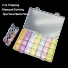 Ящик для алмазной живописи с 828 слотами, аксессуары, прозрачные пластиковые бусины, ящики для хранения, алмазные инструменты для вышивки, аксессуары