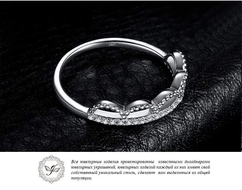 JewelryPalace Королевский queen Корона Цирконий Юбилей обещание обручальное кольцо 925 пробы серебро для Для женщин как красивые подарки