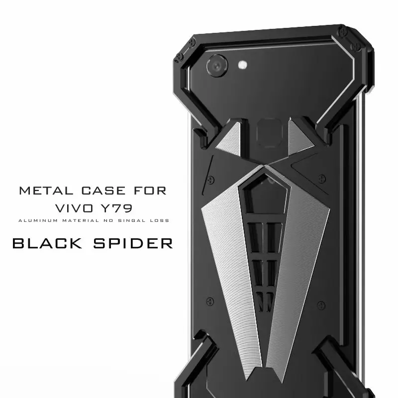 

Luxury Cool Case For Vivo X50 X30 Pro Y79 Y71 Y67 Y85 Metal Aluminum Alloy Shockproof Armor Cases Cover Anti-knock Fundas Coque