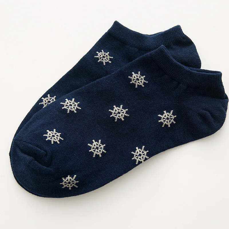 Мужские носки 10 пар/лот новые модные темно синие мужские хорошее качество