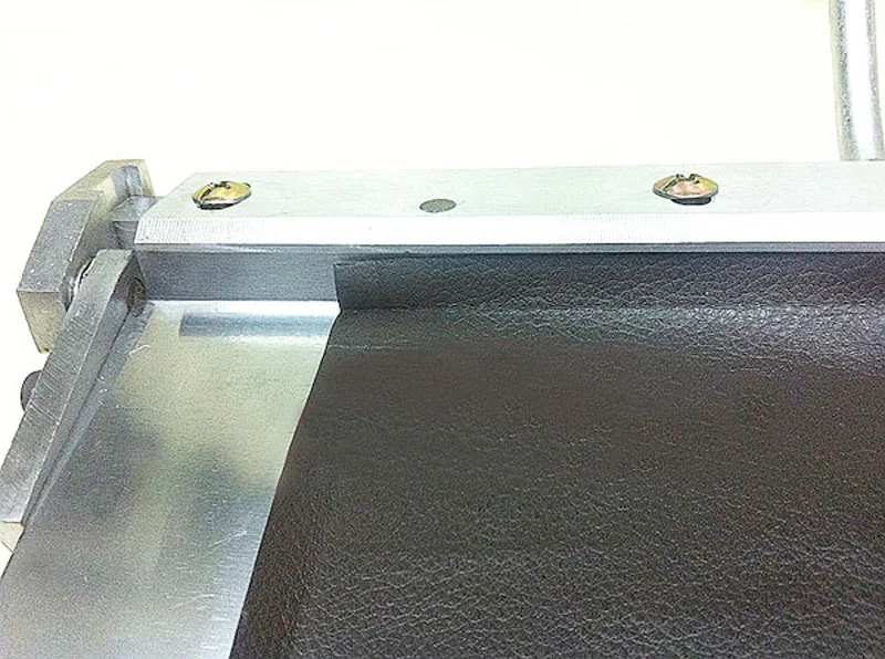 Free Shipping 1pc 14" 350MM Leather Sewing Tool Manual Edge Folding Machine Bag Linear Folder | Инструменты