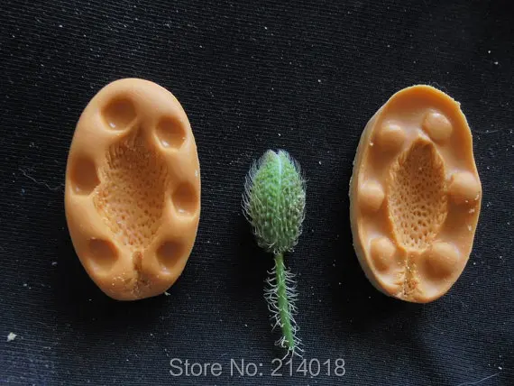 Силиконовая форма/маленький бутон мака/сахарное ремесло для украшения торта