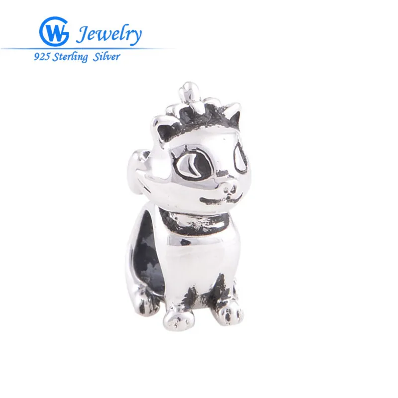 Модные милые кошки очаровательные европейские бусы совместимые с любовью