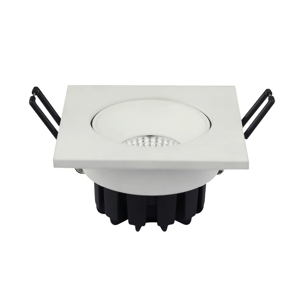 Бесплатная доставка Dimmbale 10 Вт 12 90RA 38 градусов Cutout72mm 100-240VAC 3000 K 4000 6000 COB