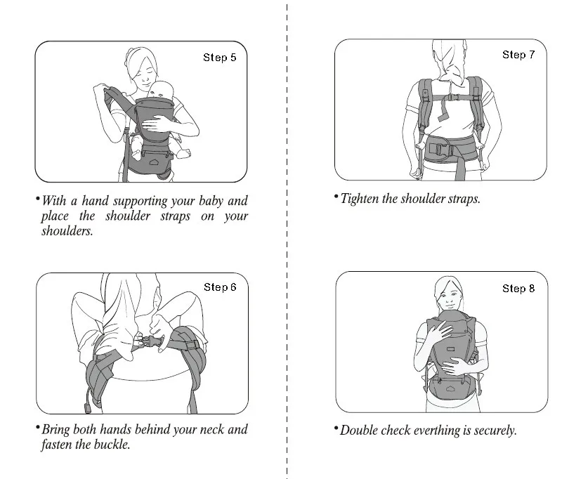 Mommore Baby Carrier Seat детский слинг рюкзак обертывание слинг для путешествий младенца детский Хипсит Перевозчик фронтальная сторона